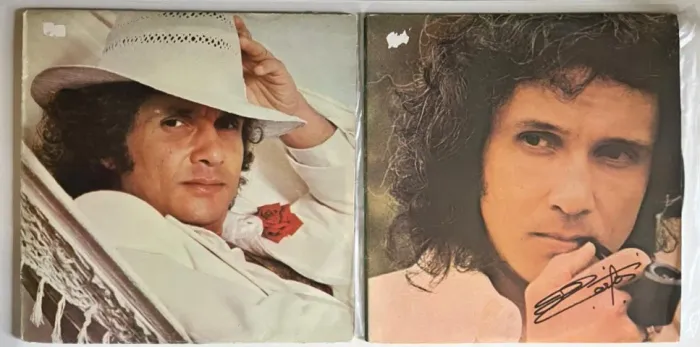 02 (dois) LP s VINIL Roberto Carlos - 1975 e 1976