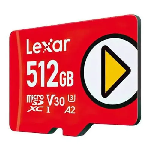 CARTÃO DE MEMÓRIA LEXAR PLAY 512 GB ORIGINAL ? ALTA PERFORMANCE