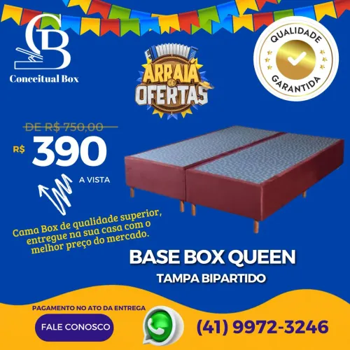 BASE BOX QUEEN CONVENCIONAL 