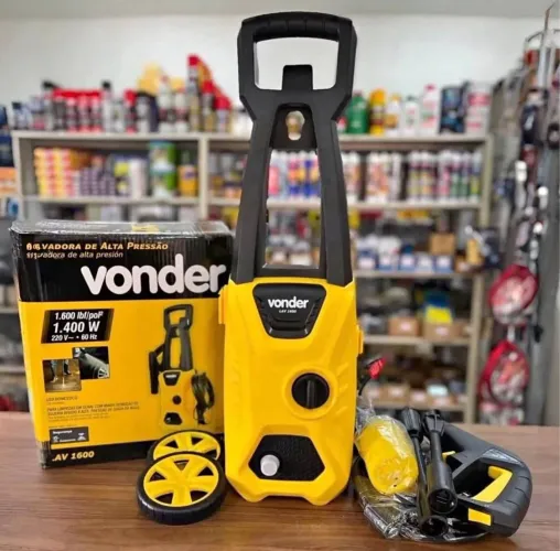 Lavadora de alta pressão 1400w alta potencia nova na caixa