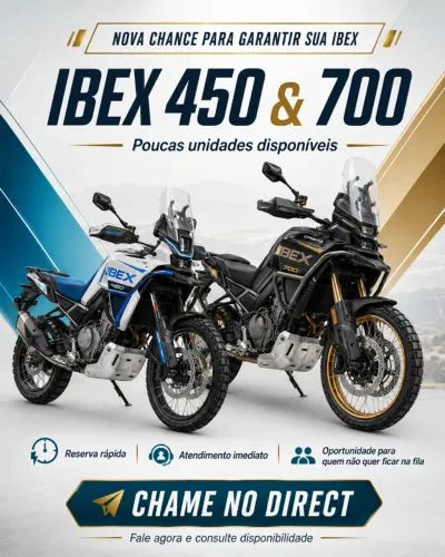 CFMOTO - IBEX 450 - IBEX 700 - UNIDADE GARANTIDA