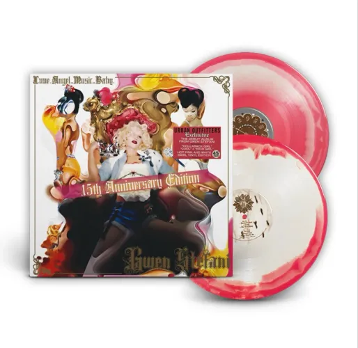 Gwen Stefani Love Angel Music Baby Disco de Vinil Duplo LP Urban Outfitters