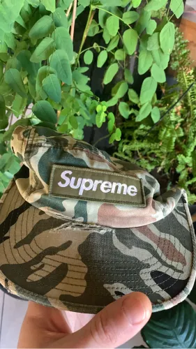 Boné Supreme Camo Camp Cap SS13