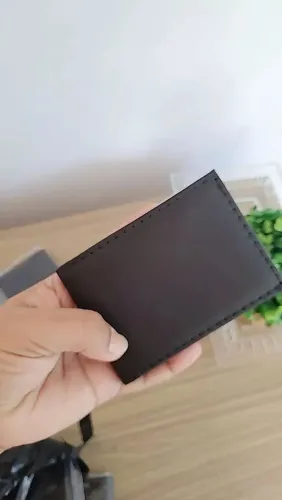 Carteira Masculina Slim Preta - Nova na Embalagem