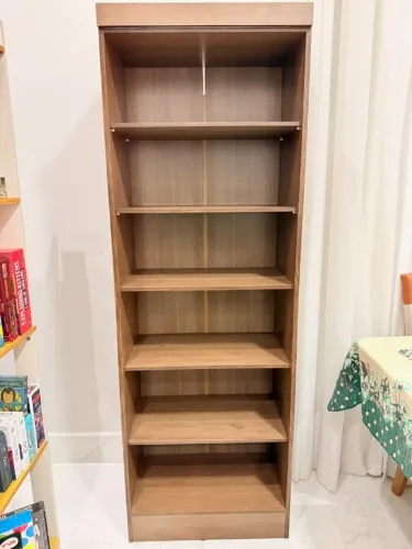 Estante para Livros 5 Prateleiras Linus Qmovi
