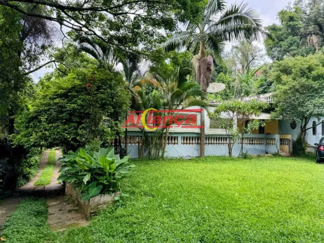 CHÁCARA Á VENDA COM 2.070,00m² - LINDO LAGO COM CARPAS NO RECREIO SÃO JORGE - GUARULHOS/SP