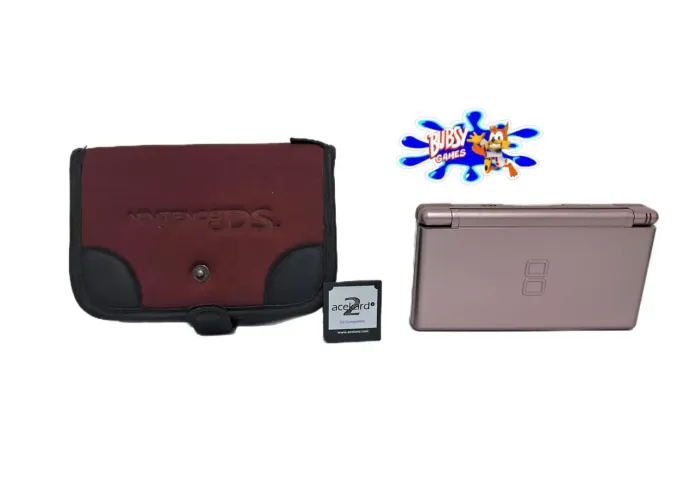 Nintendo ds lite impecável + r4 e case 
