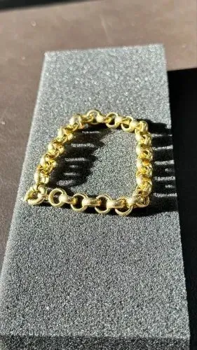 Pulseira Elo Português Ouro 18K - 15gr