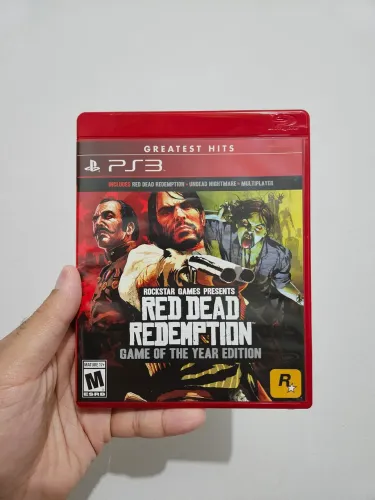 Red Dead Redemption: Game of the Year Edition PS3 Usado (Mídia Física)