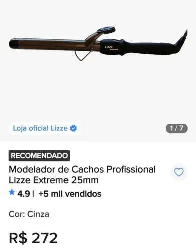 Modelador de cachos 