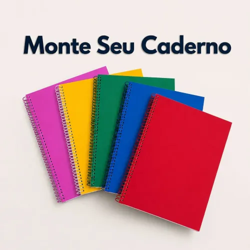 Cadernos Personalizados | A partir de R$ 9,99