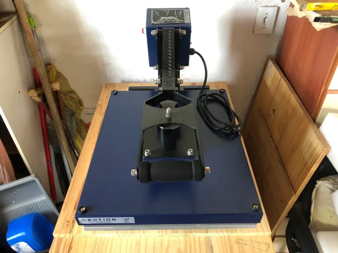 Prensa Térmica Plana Mundi A3 40x50 Cm. Automática 110v