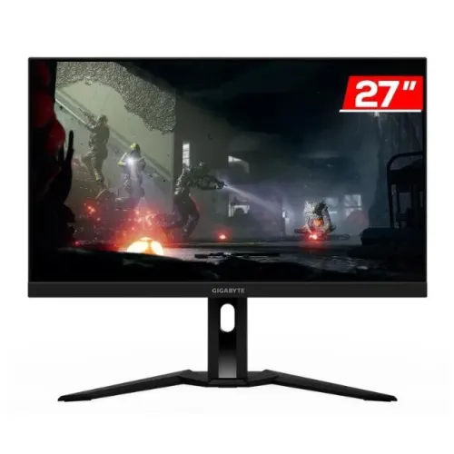 Monitor Gamer Led 27", 165Hz, 1Ms, Gigabyte Curvo M27F A, Ips, Fhd, Dp, Hdmi, Usb, Hp Out,