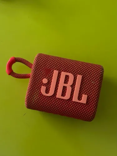 JBL go 3 vermelha