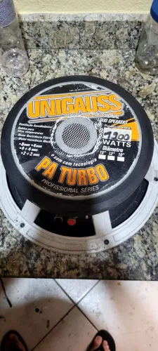 Auto falante unigauss 1200wats