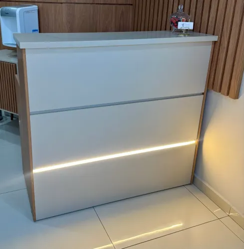 Balcão para recepção MDF