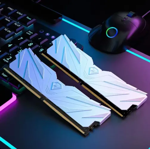 Memória RAM Netac Shadow II White 2x8GB