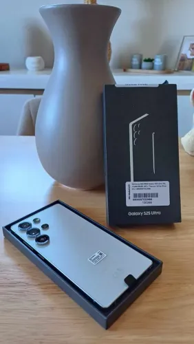 Troco Samsung S25 ultra completo por iPhone 16pro Max