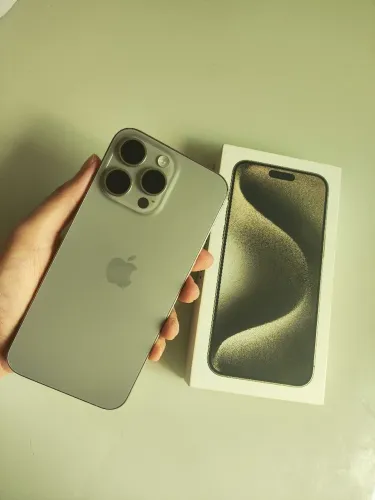 IPHONE 15 PRO MAX 256GB NATURAL TITANI (IMPECÁVEL)UM