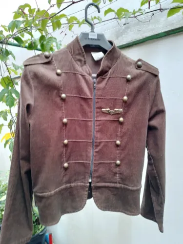 Jaqueta Militar Vintage Napoleon Jacket Feminina