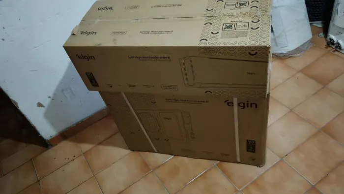 Vendo ar condicionado Elgin 12 mil BTUs inverter novo 