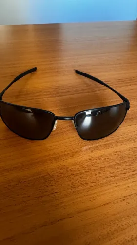Óculos de Sol Oakley Square Wire Iridium Polarizado - Unissex