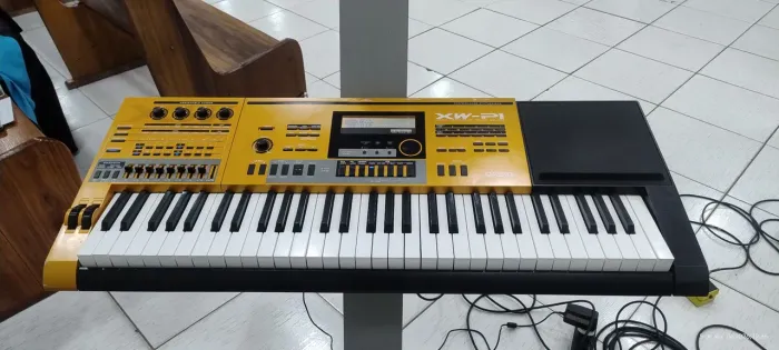 Teclado sintetizador da Casio 