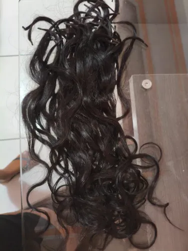 Cabelo ondulado sem química