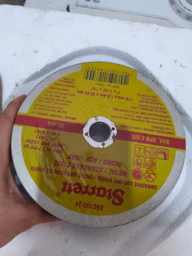 Discos de corte em inox e policorte 