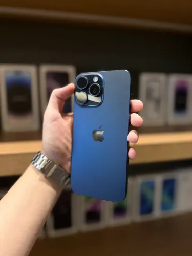 IPHONE 15 PRO MAX AZUL COM PEÇAS TROCADAS