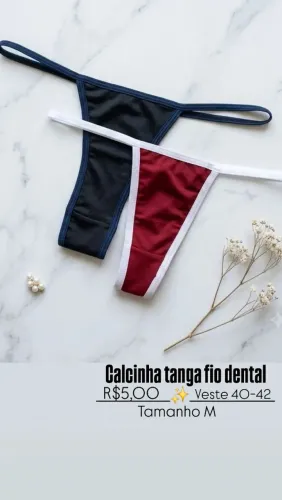 Calcinhas tanga fio