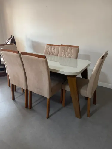 Mesa de jantar 6 lugares