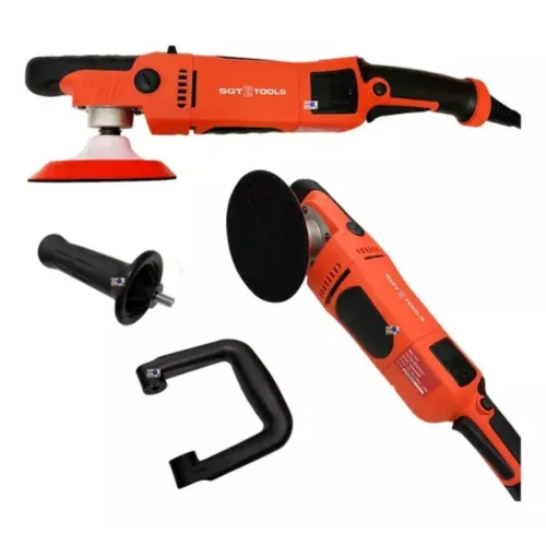 POLITRIZ ROTATIVA SGT TOOLS RED SHINE NOVA EM MARCAS DE USO COM NOTA FISCAL 