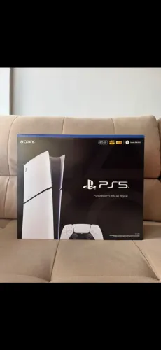 PlayStation 5 Slim Mídia Digital 825GB Novo Lacrado Modelo desbloqueavel!!!!!