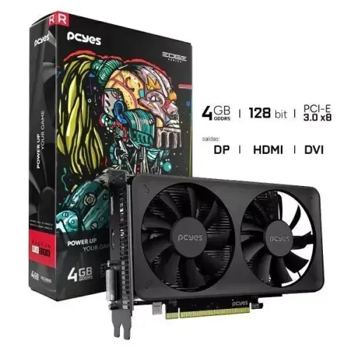 PLACA DE VÍDEO RX 550 4GB GDDR5 PCYES