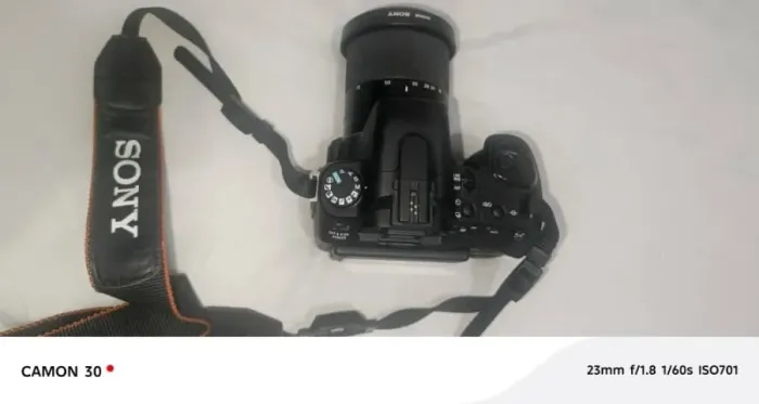 Câmera fotográfica SONY