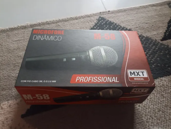 Microfone novo