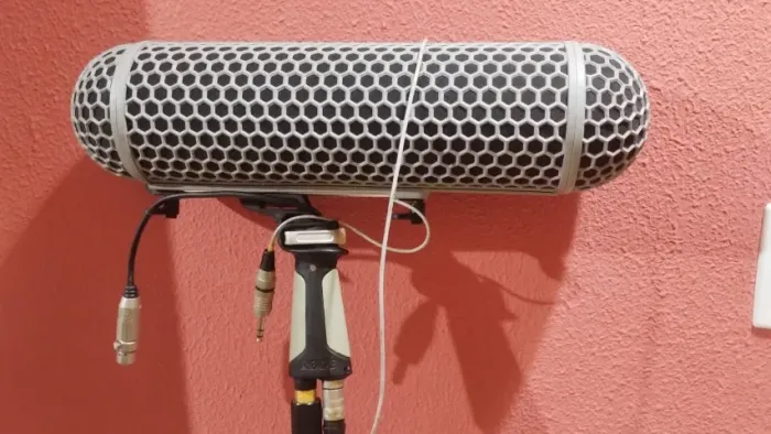 kit protetor de microfone  rode blimp mais vara