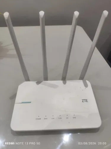 Roteador Wi-fi Mesh Zte Space Zt199a Branco Mostruario