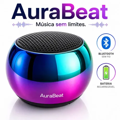 AuraBeat Bluetooth portátil 