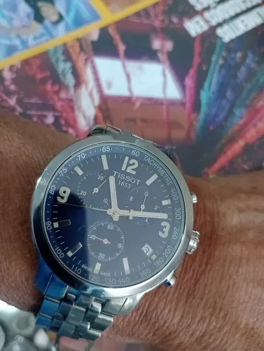 Relógio tissot original cronógrafo swiss 