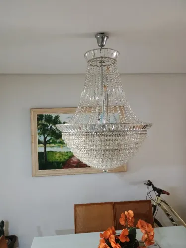 Lustre Clássico de Cristal