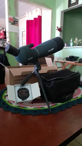 Telescopio svbony 25-75×70 + todos os intes