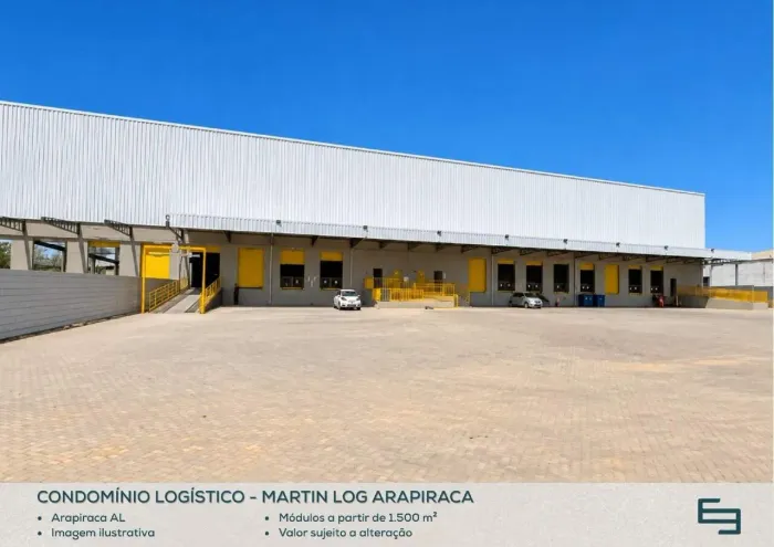 Galpão para alugar em Arapiraca/AL com 5.000,00 m² em condomínio logístico