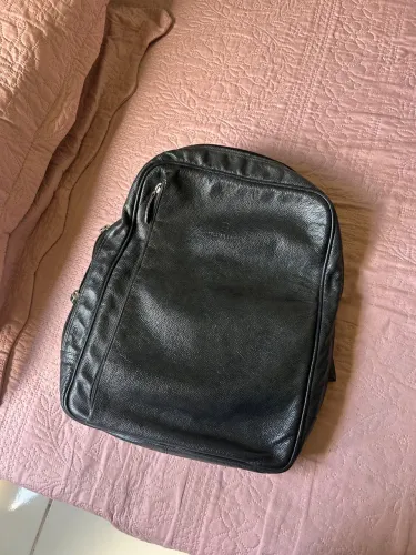Mochila de couro executiva Charles