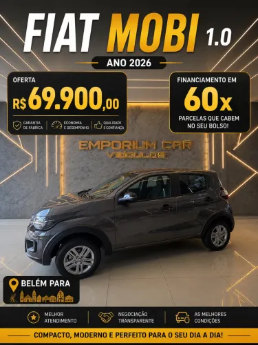 Fiat Mobi Like 1.0 Fire Flex 5P. 2026