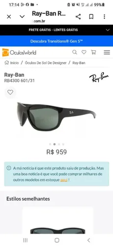 Rayban rb4300 