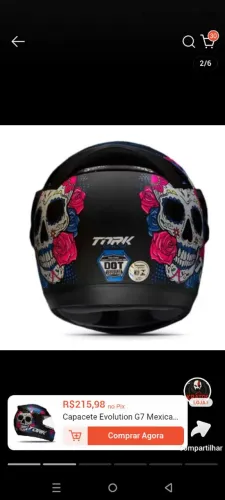 Capacete protok
