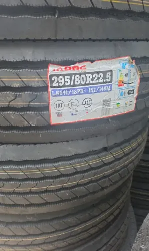 <br>O DRC 641 295/80R22.5 <br><br>é