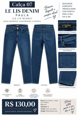 CALÇA Le Lis Blanc ORIGINAL 
